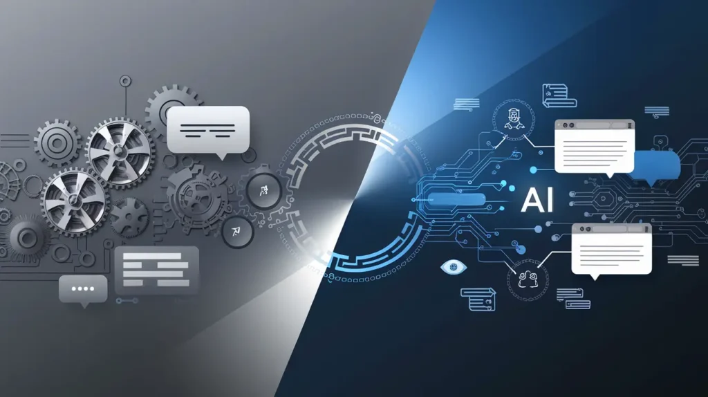 Transformation of the BDR role from robotic automation with gears and chat bubbles to intelligent AI-driven conversations with adaptive data analysis and seamless communication
